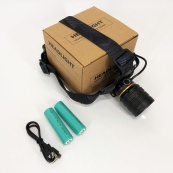 Яскравий ліхтар налобний Bailong BL-8076-2-GT100, Ліхтар акумуляторний для риболовлі, Ліхтар на голову. Зображення №12