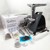 М'ясорубка Suntera SMG-5421B 1800 Вт, м'ясорубка електрична для м'яса, м'ясорубка для домашньої ковбаси. Зображення №9