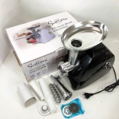 М'ясорубка Suntera SMG-5425B, електрична м'ясорубка з насадками, електром'ясорубка для шатківниці. Зображення №8