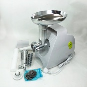 М'ясорубка Suntera SMG-5425W, м'ясорубка-соковитискач, електрична м'ясорубка з насадками для дому. Зображення №8