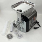 М'ясорубка Magio MG-269, 2400 W, м'ясорубка електрична метал, м'ясорубка з металевим редуктором. Зображення №6