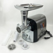 М'ясорубка Magio MG-269, 2400 W, м'ясорубка електрична метал, м'ясорубка з металевим редуктором. Зображення №7