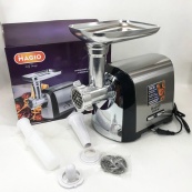 М'ясорубка Magio MG-269, 2400 W, м'ясорубка електрична метал, м'ясорубка з металевим редуктором. Зображення №10