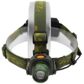 Налобний ліхтар тактичний Bailong BL-1505-602B SENSOR з датчиком руху, Ліхтарик налобний led. Зображення №3