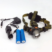 Налобний ліхтар тактичний Bailong BL-1505-602B SENSOR з датчиком руху, Ліхтарик налобний led. Зображення №15