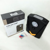 Автомобільний компресор 12V насос із ліхтариком, потужний насос для коліс автомобіля від прикурювача. Зображення №4