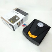 Автомобільний компресор 12V насос із ліхтариком, потужний насос для коліс автомобіля від прикурювача. Зображення №5