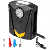 Автомобільний компресор 12V насос із ліхтариком, потужний насос для коліс автомобіля від прикурювача. Зображення №7