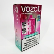 Vozol Rave 40000. Полуниця Персик (Strawmelon Peach). Зображення №2