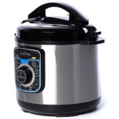 Мультиварка-скороварка SUNTERA SPC-1100 1000 Вт, пароварка для кухні побутова, антипригарні рисоварки. Зображення №3