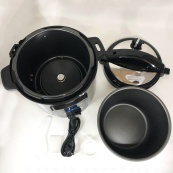 Мультиварка-скороварка SUNTERA SPC-1100 1000 Вт, пароварка для кухні побутова, антипригарні рисоварки. Зображення №5