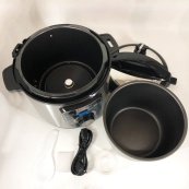 Мультиварка-скороварка SUNTERA SPC-1100 1000 Вт, пароварка для кухні побутова, антипригарні рисоварки. Зображення №6