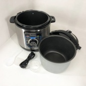 Мультиварка-скороварка SUNTERA SPC-1100 1000 Вт, пароварка для кухні побутова, антипригарні рисоварки. Зображення №7