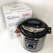 Мультиварка-скороварка SUNTERA SPC-1100 1000 Вт, пароварка для кухні побутова, антипригарні рисоварки. Зображення №12