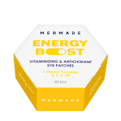 Патчі під очі вітамінізовані Mermade Energy Boost Vitamin complex A, E, C, B5 60 шт. Зображення №2