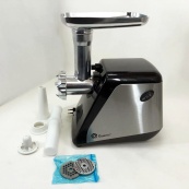 Электрическая мясорубка Domotec MS-2022, электромясорубка для дома, мясорубка для домашней колбасы. Изображение №9