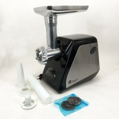 Электрическая мясорубка Domotec MS-2022, электромясорубка для дома, мясорубка для домашней колбасы. Изображение №10