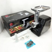 Электрическая мясорубка Domotec MS-2022, электромясорубка для дома, мясорубка для домашней колбасы. Изображение №13