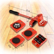 Набір для переміщення меблів та великогабаритних предметів Moving Helpers (червоний, 5 предметів). Зображення №58 Набір для переміщення меблів та великогабаритних предметів Moving Helpers (червоний, 5 предметів). Зображення №58