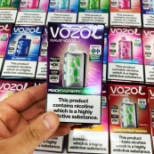 Vozol Rave 40000. Персик Малина лимонад (Peach Raspberry Lemonade). Зображення №3