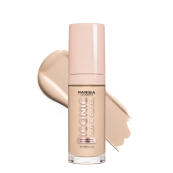 Тональна основа для обличчя Parisa Cosmetics з ефектом сяйва шкіри 20 мл , 602 Icy fair Світло-бежева. Зображення №3