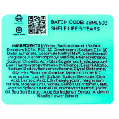 Шампунь для об'єму волосся Bogenia Lemon Oil & Sea Salt, 450 мл BG440(001). Зображення №3
