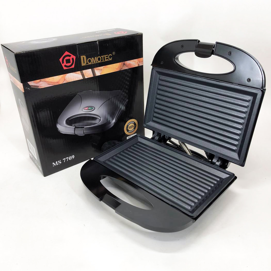 Гриль бутербродниця сендвічниця DOMOTEC MS-7709, бутербродниця побутова, домашній гриль для шаурми Гриль бутербродниця сендвічниця DOMOTEC MS-7709, бутербродниця побутова, домашній гриль для шаурми