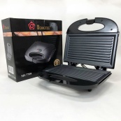 Гриль бутербродниця сендвічниця DOMOTEC MS-7709, бутербродниця побутова, домашній гриль для шаурми. Зображення №2 Гриль бутербродниця сендвічниця DOMOTEC MS-7709, бутербродниця побутова, домашній гриль для шаурми. Зображення №2