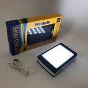 УМБ Power Bank Solar 90000 mAh мобільне зарядне з сонячною панеллю та лампою, Power Bank Charger Батарея. Зображення №2 УМБ Power Bank Solar 90000 mAh мобільне зарядне з сонячною панеллю та лампою, Power Bank Charger Батарея. Зображення №2