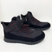 Ботинки мужские осенние зимние утепленные 41р 27см Непромокаемые кроссовки, Термо кроссовки зимние. Изображение №5