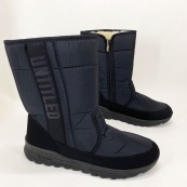 Чоботи чоловічі утеплені чорні 43р 28см, Гумові чоботи для активного відпочинку. Зображення №5