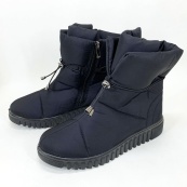 Ботинки женские утепленные черные 41р 26,5см, Бурки бабуши женские войлок, Женские ботинки из нейлона. Изображение №5 Ботинки женские утепленные черные 41р 26,5см, Бурки бабуши женские войлок, Женские ботинки из нейлона. Изображение №5