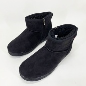 Уггі жіночі низькі утеплені 37р 24см Угі для дому, Бурки на хутрі, Хутрові бурки для дому. Зображення №4