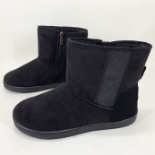 Уггі жіночі утеплені 39р 25,5см чорні Жіночі зимові черевики з повсті. Зображення №5