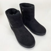 Уггі жіночі утеплені 40р 26см, Калоші жіночі зимові, Хутрові бурки для дому. Зображення №4