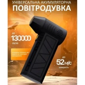 Ручний акумуляторний міні-турбовентилятор, компресор, Автомобільний турбовентилятор для видалення пилу. Зображення №4