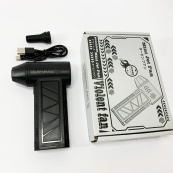 Ручний акумуляторний міні-турбовентилятор, компресор, Автомобільний турбовентилятор для видалення пилу. Зображення №15