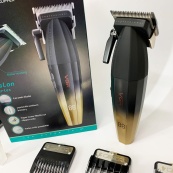 Машинка для стрижки волос аккумуляторная Professional Turbo с разными насадками VGR V-003. Цвет: желтый. Изображение №11 Машинка для стрижки волос аккумуляторная Professional Turbo с разными насадками VGR V-003. Цвет: желтый. Изображение №11