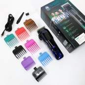 Тример для бороди та тіла, VGR V-013 PROFCOMPLEX тример для стрижки волосся. Колір: синій. Зображення №11