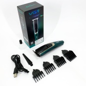 Тример для бороди та волосся VGR V-176 від USB, Професійний триммер для стрижки. Зображення №5