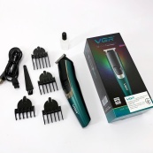 Тример для бороди та волосся VGR V-176 від USB, Професійний триммер для стрижки. Зображення №12