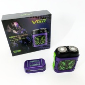 Електробритва VGR V-344. Колір: фіолетовий. Зображення №12