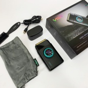 Електробритва VGR V-378 BLACK шейвер, подвійне лезо, регулювання потужності 7000-9000 RPM. Колір: чорний. Зображення №3 Електробритва VGR V-378 BLACK шейвер, подвійне лезо, регулювання потужності 7000-9000 RPM. Колір: чорний. Зображення №3