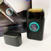 Електробритва VGR V-378 BLACK шейвер, подвійне лезо, регулювання потужності 7000-9000 RPM. Колір: чорний. Зображення №11 Електробритва VGR V-378 BLACK шейвер, подвійне лезо, регулювання потужності 7000-9000 RPM. Колір: чорний. Зображення №11