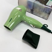 Фен для волосся дорожній VGR V-432 GREEN, з концентратором 1000 Вт, іонізація та 2 режими. Колір: зелений. Зображення №9