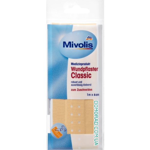 Mivolis Рановий пластир Wundpflaster 1м Mivolis Рановий пластир Wundpflaster 1м