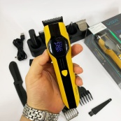 Набір для стрижки VGR V-173 YELLOW 13 в 1. Зображення №2 Набір для стрижки VGR V-173 YELLOW 13 в 1. Зображення №2