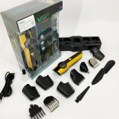 Набір для стрижки VGR V-173 YELLOW 13 в 1. Зображення №6 Набір для стрижки VGR V-173 YELLOW 13 в 1. Зображення №6