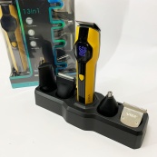 Набір для стрижки VGR V-173 YELLOW 13 в 1. Зображення №15 Набір для стрижки VGR V-173 YELLOW 13 в 1. Зображення №15