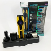 Набір для стрижки VGR V-173 YELLOW 13 в 1. Зображення №17 Набір для стрижки VGR V-173 YELLOW 13 в 1. Зображення №17